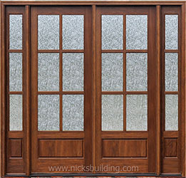 N 6-Lite Rain Glass